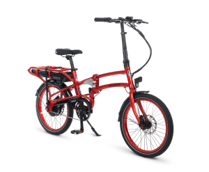 Pedego Latch Folding Electric Bike in Red