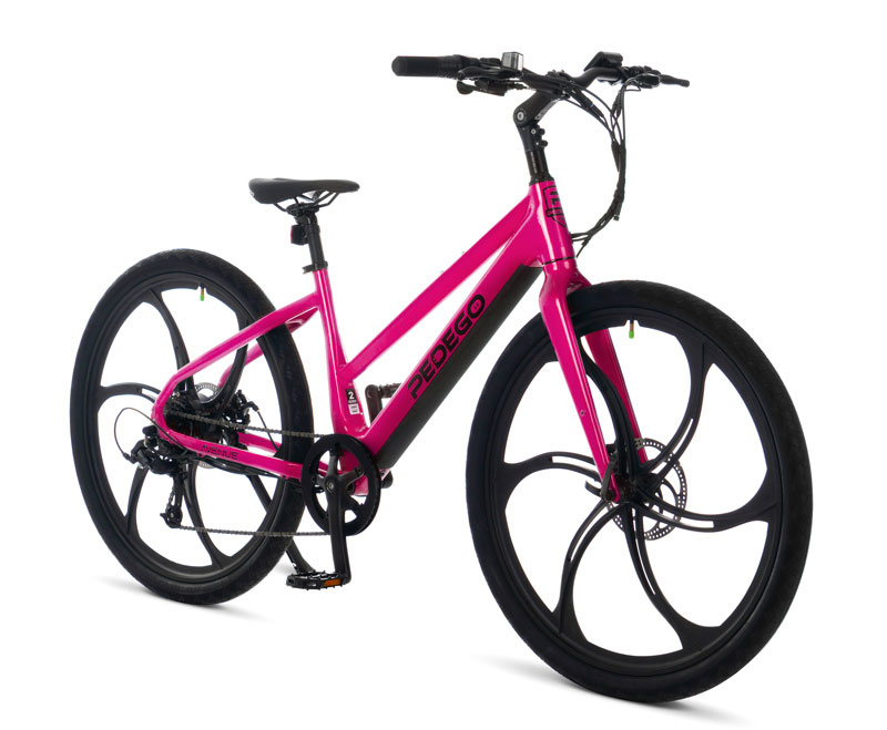 Pedego Avenue in Berry Pink