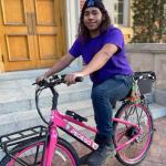 Roger Bull and the Pedego Avenue in Edmonton